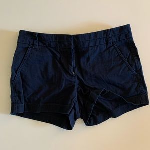J. CREW chino shorts navy blue